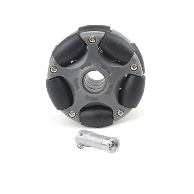 Robot Wheel - عجلات نايلون متعددة الاتجاهات 58/100 مم،