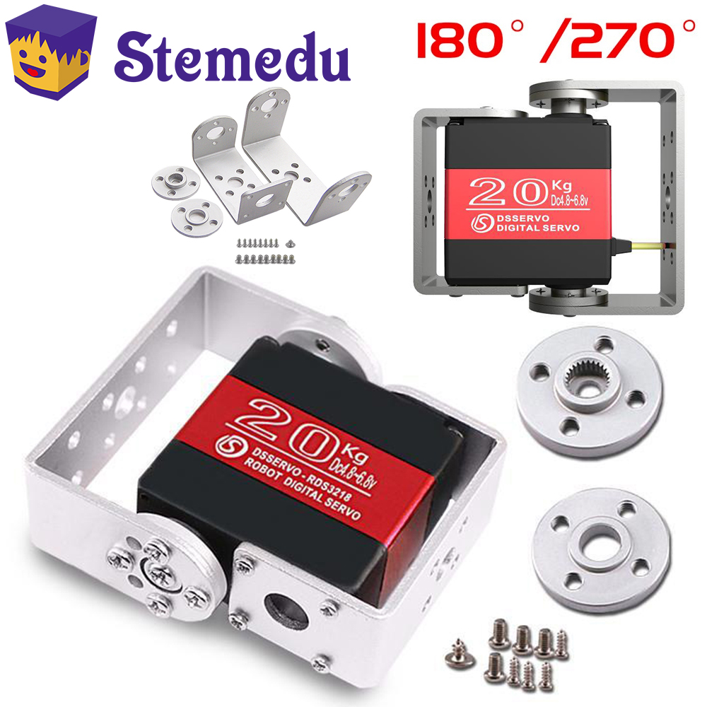 Robot Arm Metal - RDS3218 20 كجم 180/270 درجة المزدوج