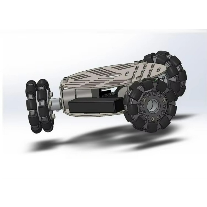 عجلات نايلون متعددة الاتجاهات  - مراجعة Robot Wheel وسعره