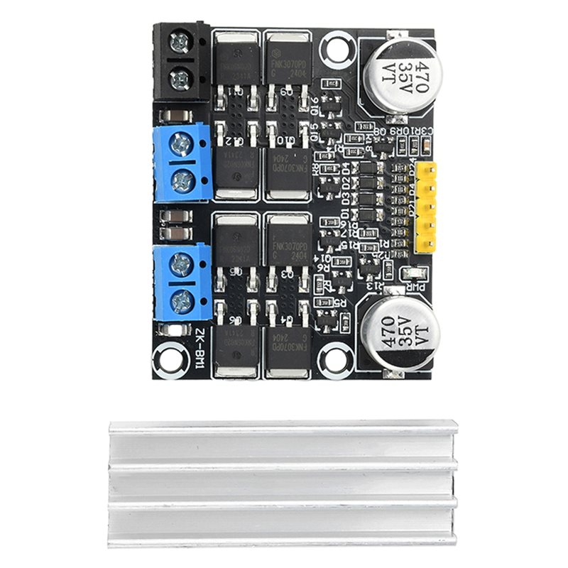 وحدة تحكم بمحرك تيار مستمر Y45 - مراجعة Motor Driver Module وسعره
