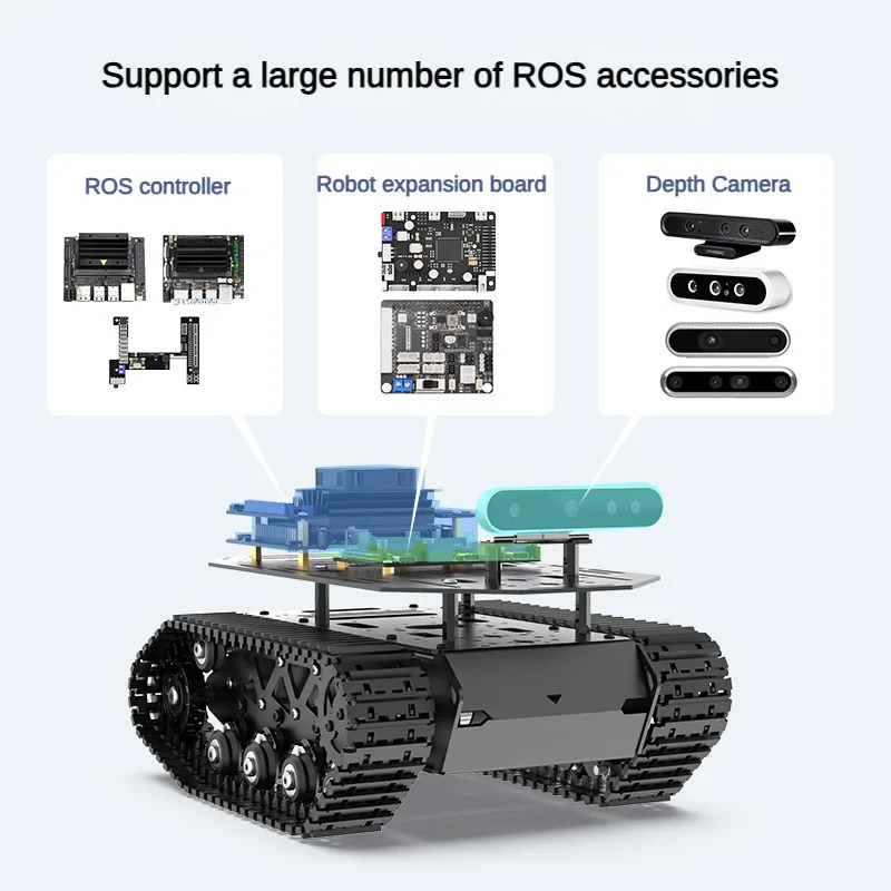 هيكل دبابة قوي بقدرة تحمل 10 ك - مراجعة Robot Chassis وسعره