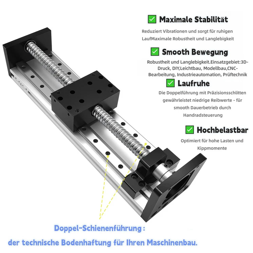 طقم سكة خطية منزلقة CNC مع محر - مراجعة Motor Driver Module وسعره