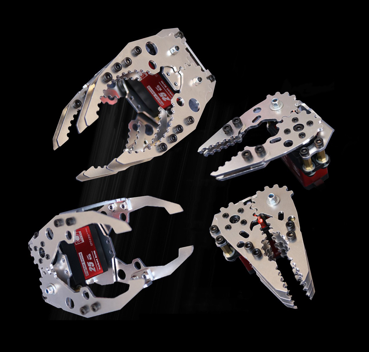 مشبك مخلب يدوي بقابض ميكانيكي  - مراجعة Robot Gripper Claw وسعره