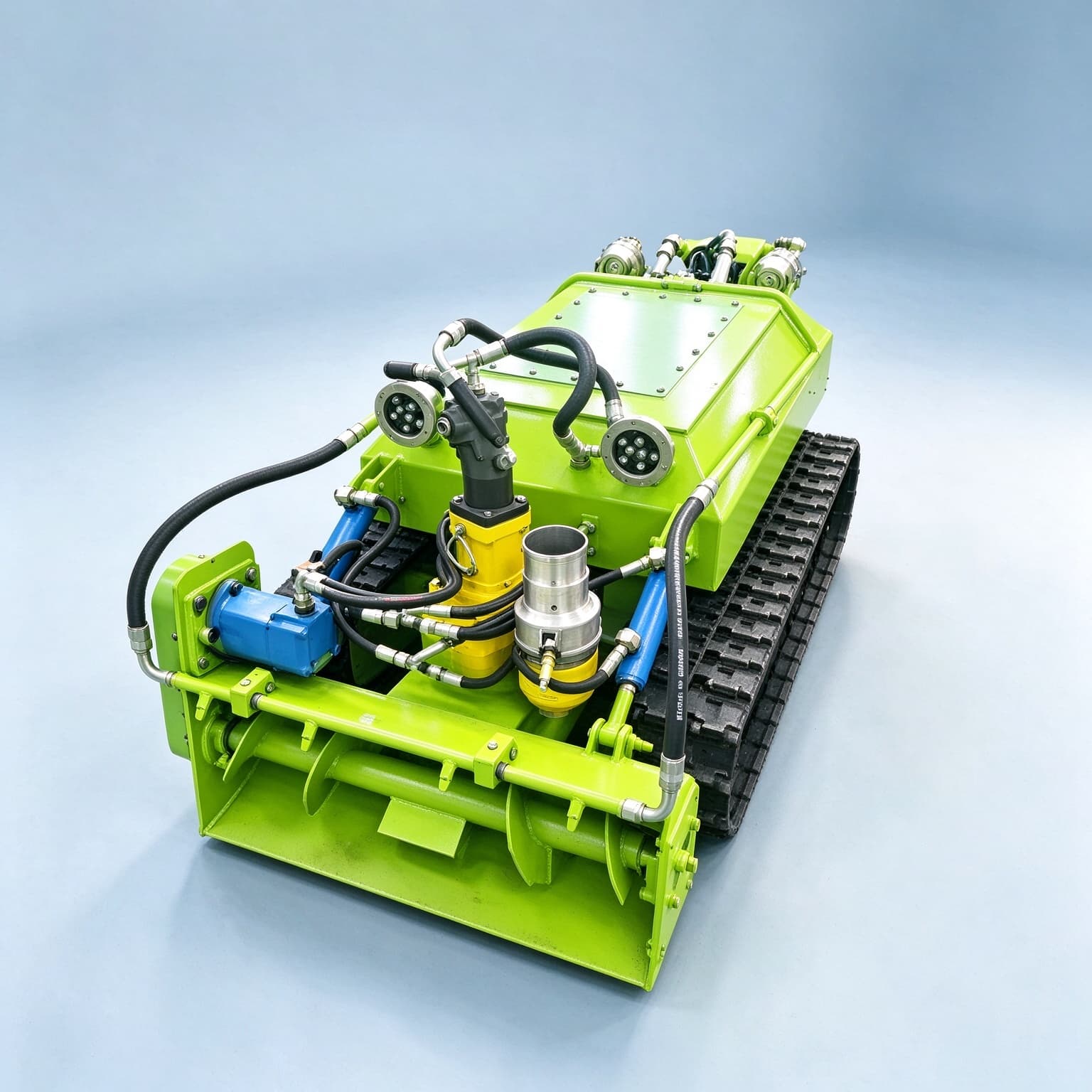 روبوت تجريف هيدروليكي بقاعدة م - مراجعة Robot Chassis وسعره