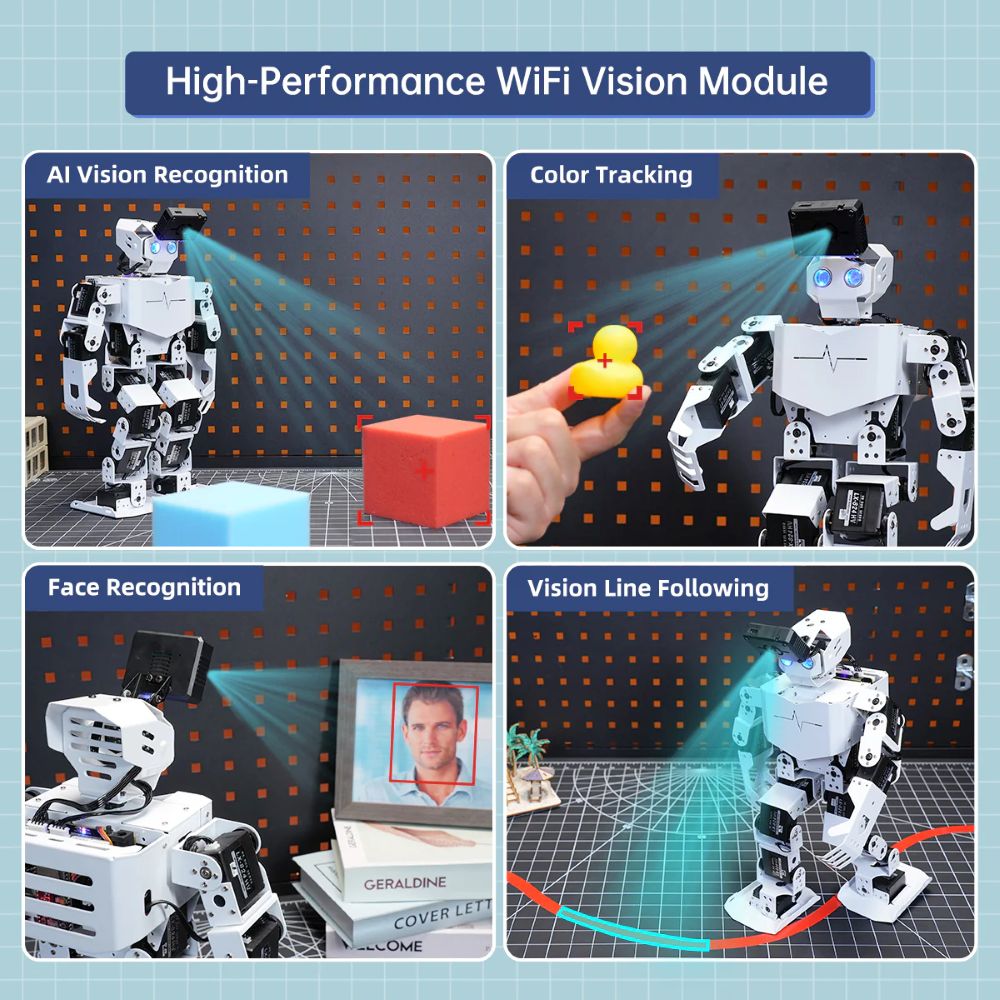 روبوت هيومنويد ذكي متعدد الوظا - مراجعة Robot Kit وسعره