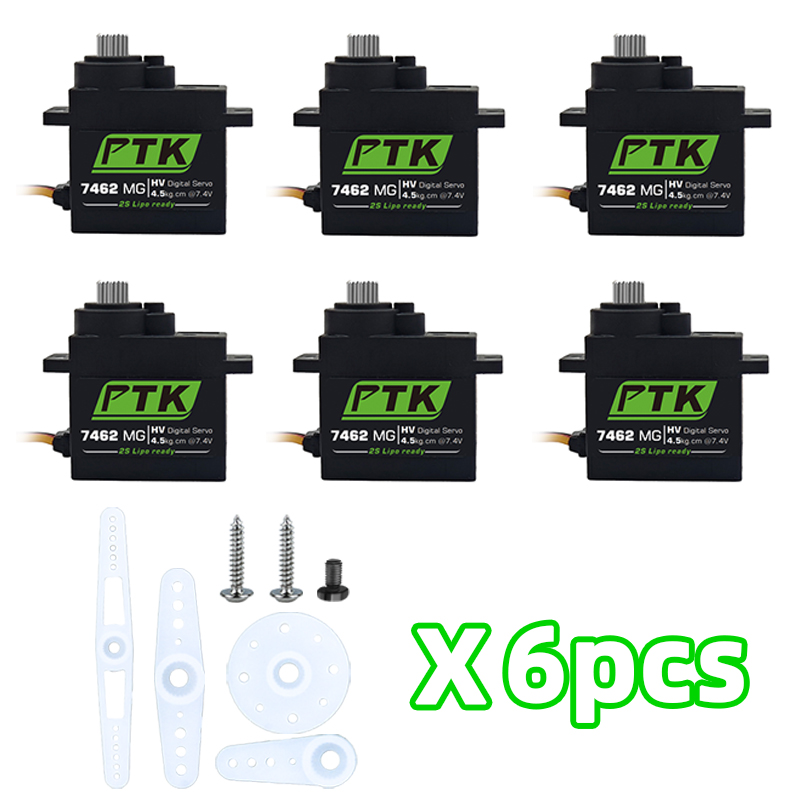 PTK 7462W MG ميتال جير 9 جرام  - مراجعة Sg90 Servo وسعره