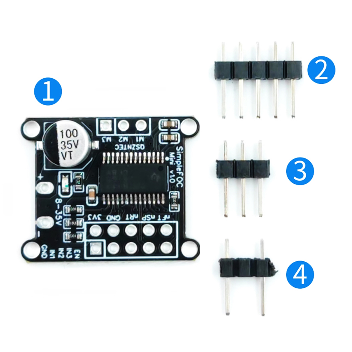 لوحة تحكم محرك DC بدون فرشاة D - مراجعة Motor Driver Module وسعره