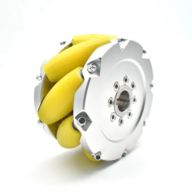 عجلات AGV مقاس 6 بوصات بحمولة  - مراجعة Robot Wheel وسعره